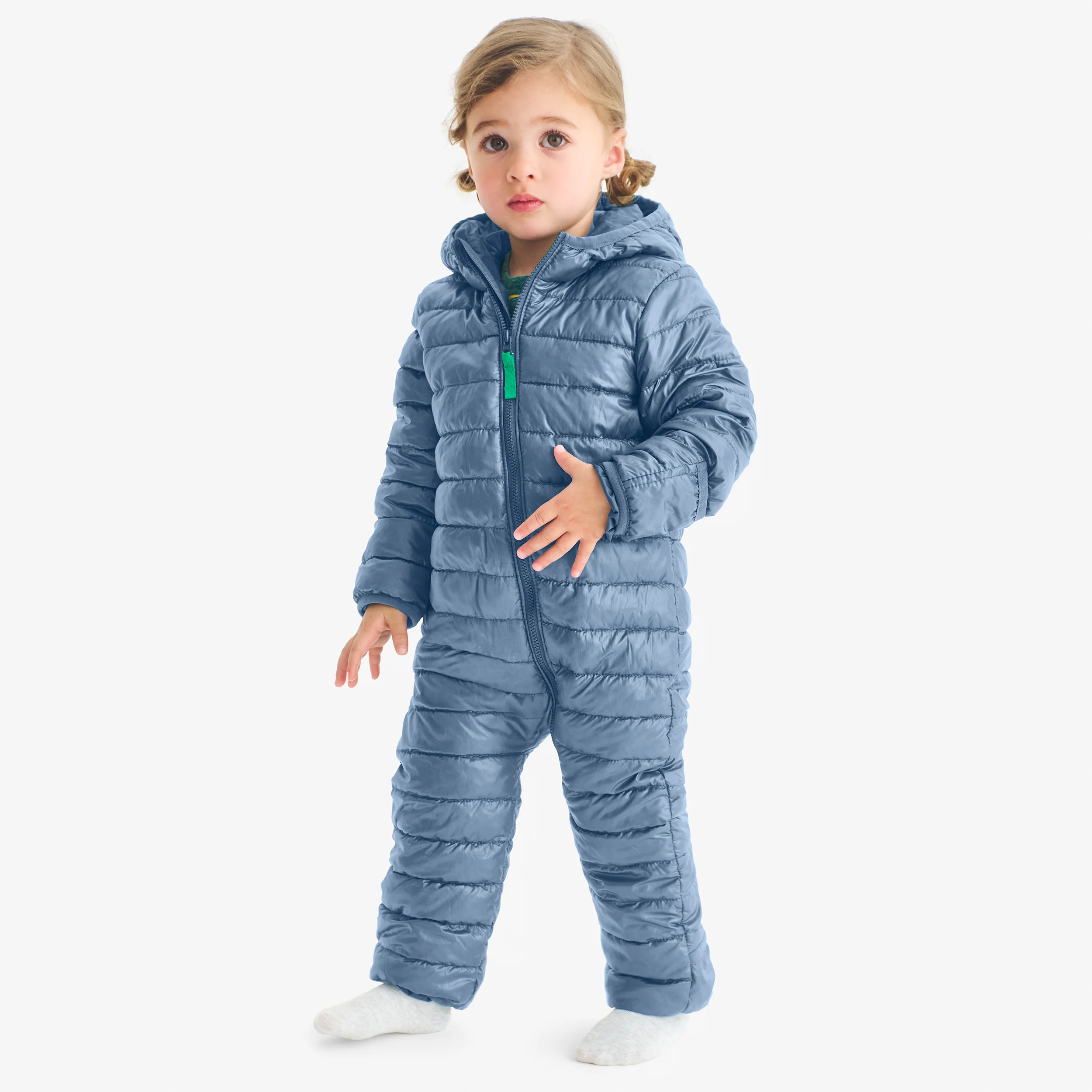 Baby lightweight puffer suit
